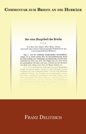 Commentar zum Briefe an die Hebräer