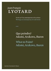 Que peindre? / what to paint?