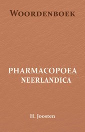 Woordenboek voor de Pharmacopoea Neerlandica