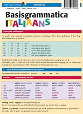 Basisgrammatica Italiaans