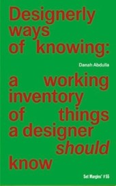 Designerly ways of knowing