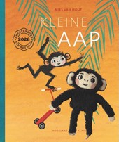 Kleine Aap met knuffel