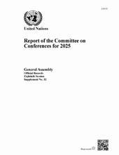 Report of the Committee on Conferences for 2025