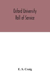 Oxford University Roll Of Service
