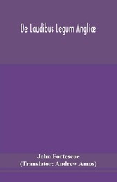De laudibus legum Angliae