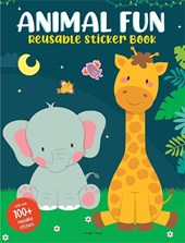 Animal Fun Reusable Sticker Book for Children