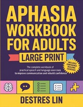 Aphasia Workbook For Adults - Large Print