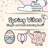 Spring Vibes coloring book