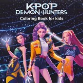 KPOP Demon Hunters Coloring Book