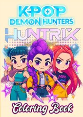 KPop Demon Hunters Coloring Book