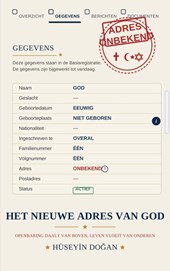HET NIEUWE ADRES VAN GOD