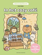 In het cozy café