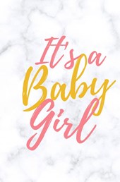 Babyshower gastenboek It's a baby girl