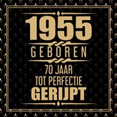 1955 Geboren 70 Jaar Tot Perfectie Gerijpt
