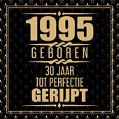 1995 Geboren 30 Jaar Tot Perfectie Gerijpt