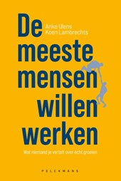 De meeste mensen willen werken