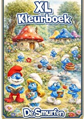 XL Kleurboek, de Smurfen.