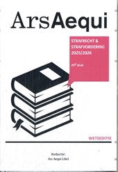 Strafrecht & strafvordering 2025/2026