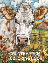Country Farm Coloring Book