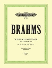 Weltliche a-cappella Gesänge