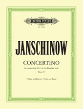 Concertino im russischen Stil op. 35