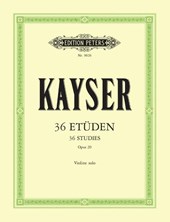 36 Etüden op. 20