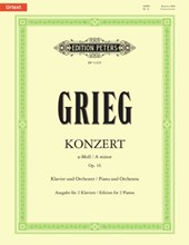 PIANO CONCERTO A MINOR OP 16 URTEXT