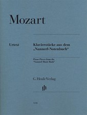 Piano Pieces from the "Nannerl Music Book"