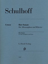Hot-Sonate für Altsaxophon und Klavier, Urtext