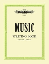 Peters Music Writing Book