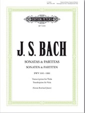 SONATAS PARTITAS BWV 10011006 VIOLA SOLO