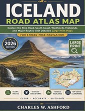 ICELAND ROAD ATLAS MAP
