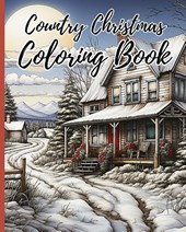 Country Christmas Coloring Book