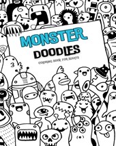 MONSTER DOODLES Coloring Book