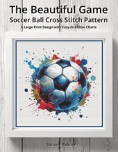 The Beautiful Game - Soccer Ball Cross Stitch Pattern