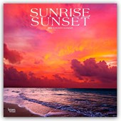 Sunrise Sunset 2026 Square Flap Calendar