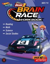 Hot Wheels Brain Race Grade 2 Workbook