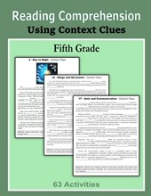 Reading Comprehension - Using Context Clues - Fifth Grade