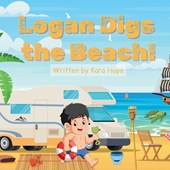 Logan Digs the Beach!
