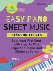 Easy Piano Sheet Music Songbook for Kids