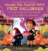 Salem the Teacup Pup's First Halloween