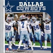 Dallas Cowboys 2026 12x12 Team Wall Calendar