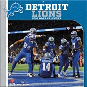 Detroit Lions 2026 12x12 Team Wall Calendar