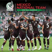 Mexican Soccer National Team 2026 12x12 Team Wall Calendar