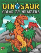 Dinosaur Color By Numbers