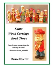Santa Wood Carvings Book 3