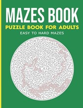 Maze Activity Book for Adults