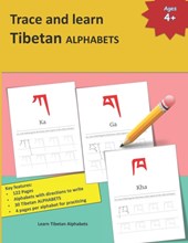 Trace and learn Tibetan ALPHABETS
