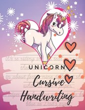 Unicorn Cursive Handwriting Workbook