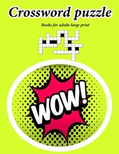 Crossword puzzle books for adults large print